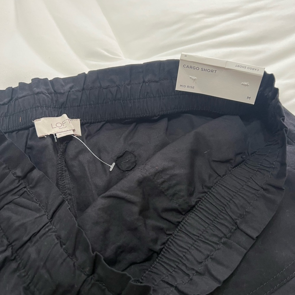 LOFT Charcoal Casual Shorts